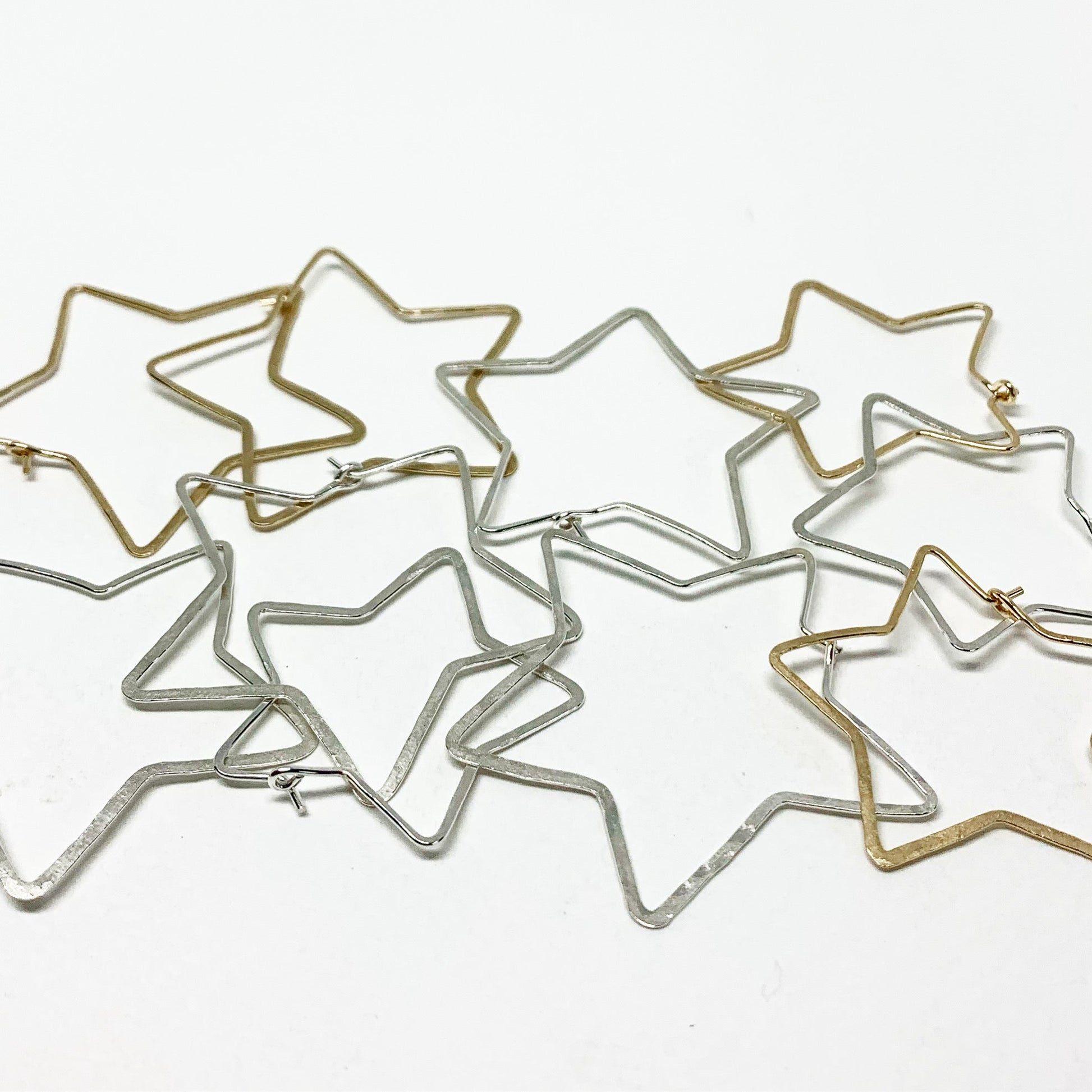 Star Hoops - Size Small-4